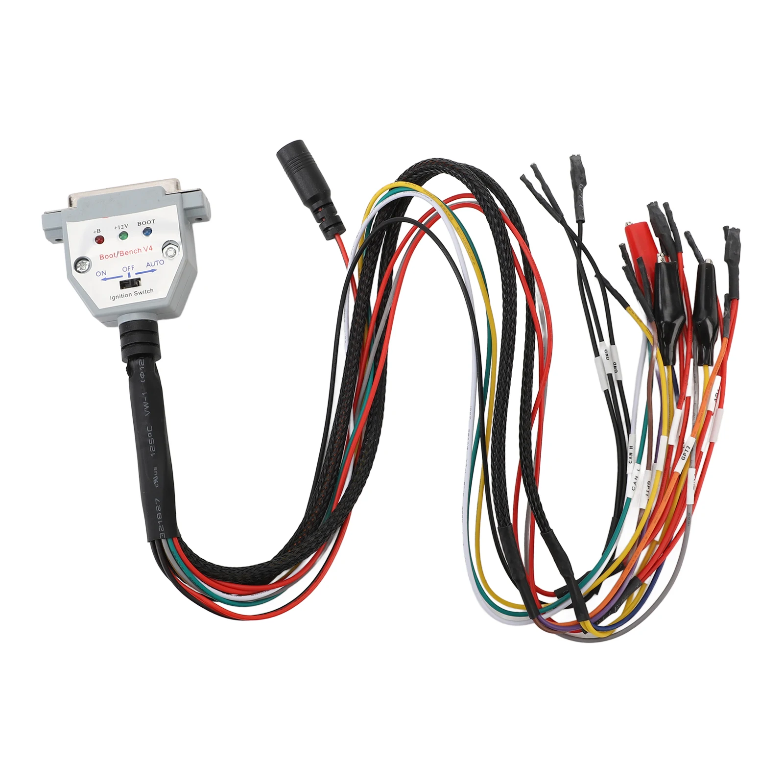 

Кабель DB25 С 3-светодиодной Подсветкой Для ECU, Контактный Кабель Для SM2 PRO J2534 VCI (чтение/запись) - ПВХ Провод, ABS+ме...