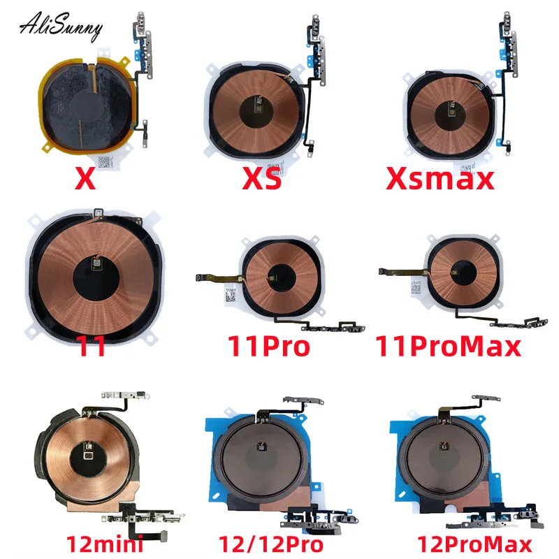 AliSunny 5 шт. беспроводной зарядный гибкий кабель для iPhone 11 12 13 Pro X XR XS Max панель