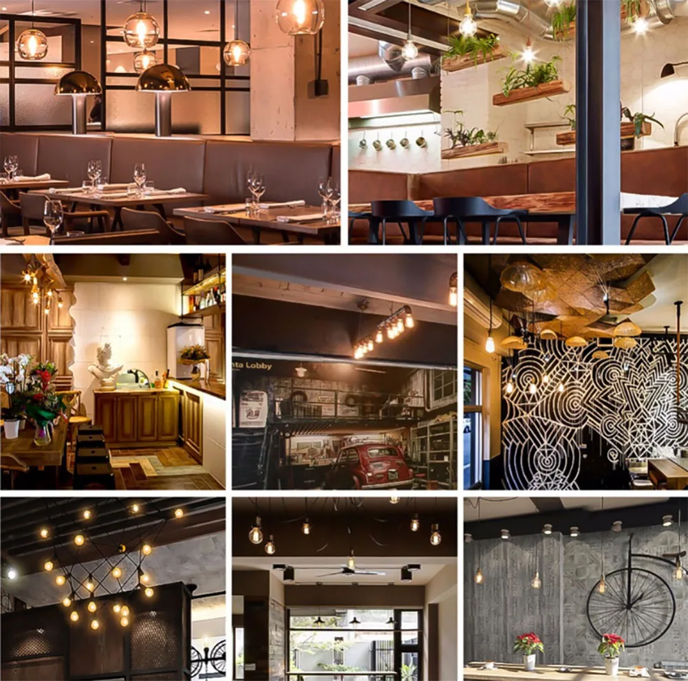 Лампа накалисветодиодный Светодиодная E27 T45 ST64 G80 A60 G95 G125 6 Вт 10 12 16 2700 к 220 В |