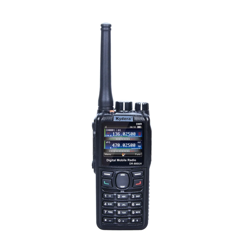 

VHF UHF Kydera DR-880UV DMR Amateur Hf Radio Transceiver Ham Handy Talky Repeater Multibandas Radio Portable Ham Radio