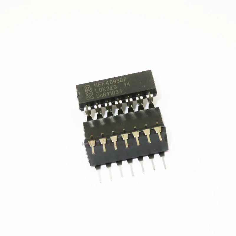 HEF4093BP HEF4093 DIP-14 NAND шлепанцы, логическая микросхема, оригинальная новая стандартная интегральная схема