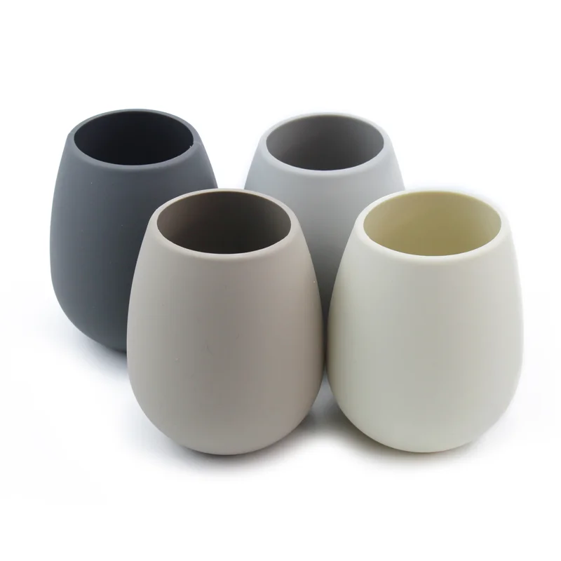 

Уникальная посуда для напитков, пищевой класс, в форме яйца, силиконовый бокал для вина, складной непромокаемый уличный дорожный силиконовы...