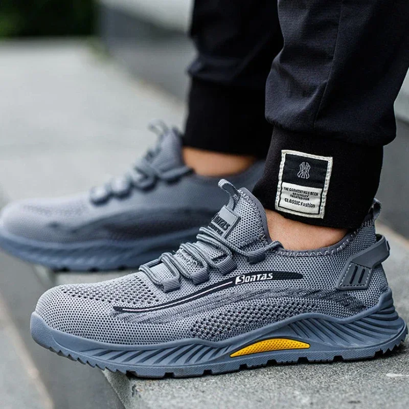 Мужские повседневные кроссовки. Летняя спортивная мужская обувь. Сетка без