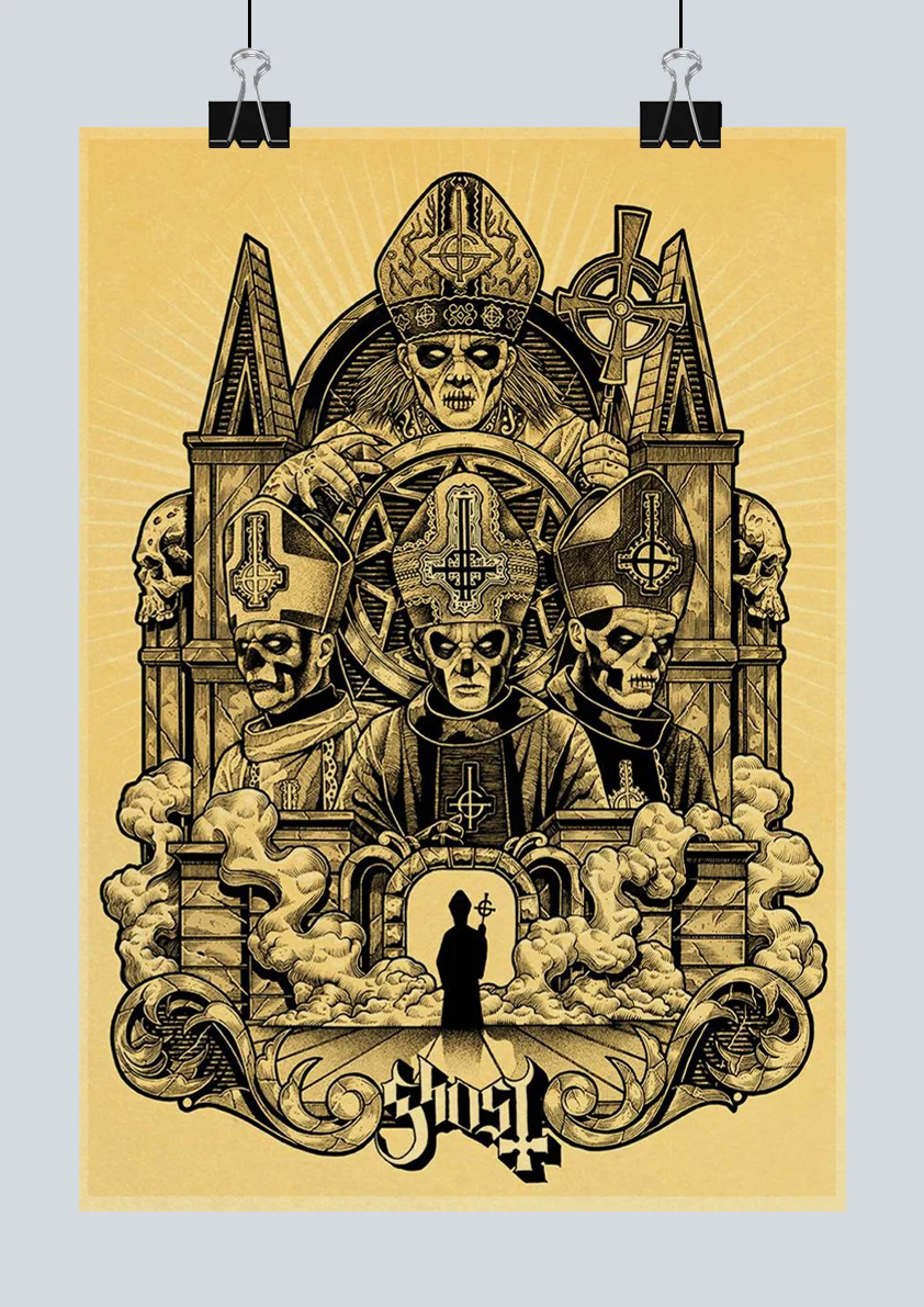 Классический постер Lanxihaibao группа призраков клэй маклауд чэпмен пожиратели призраков