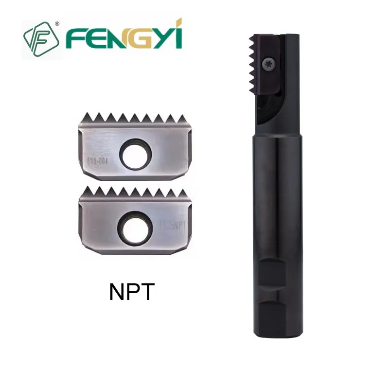 10 шт. твердосплавные резьбовые вставки Fengyi 14-18 14-14 21-14 21-11.5NPT TP04 национальные