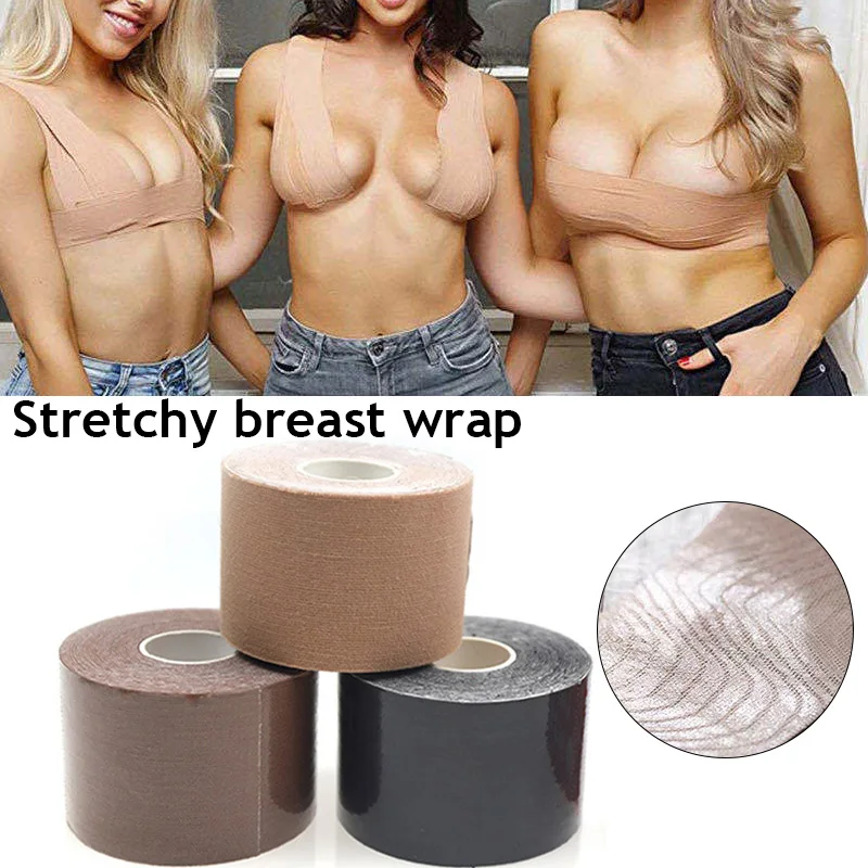 

Эротическая самоклеящаяся лента для подтяжки груди, 5 см * 5 м