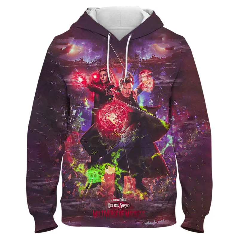 

Толстовка мужская с 3D-принтом «Доктор Странный»