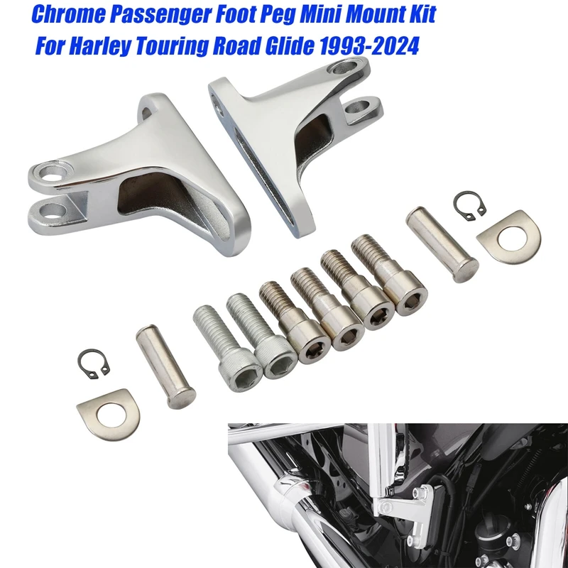 1 пара комплект для установки на ножку Electra Glide Classic FLHTC 93