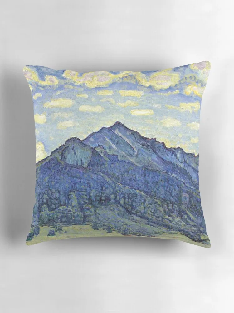 Ландшафт Швейцарских Альп диванная подушка Ferdinand Hodler наволочка для дивана