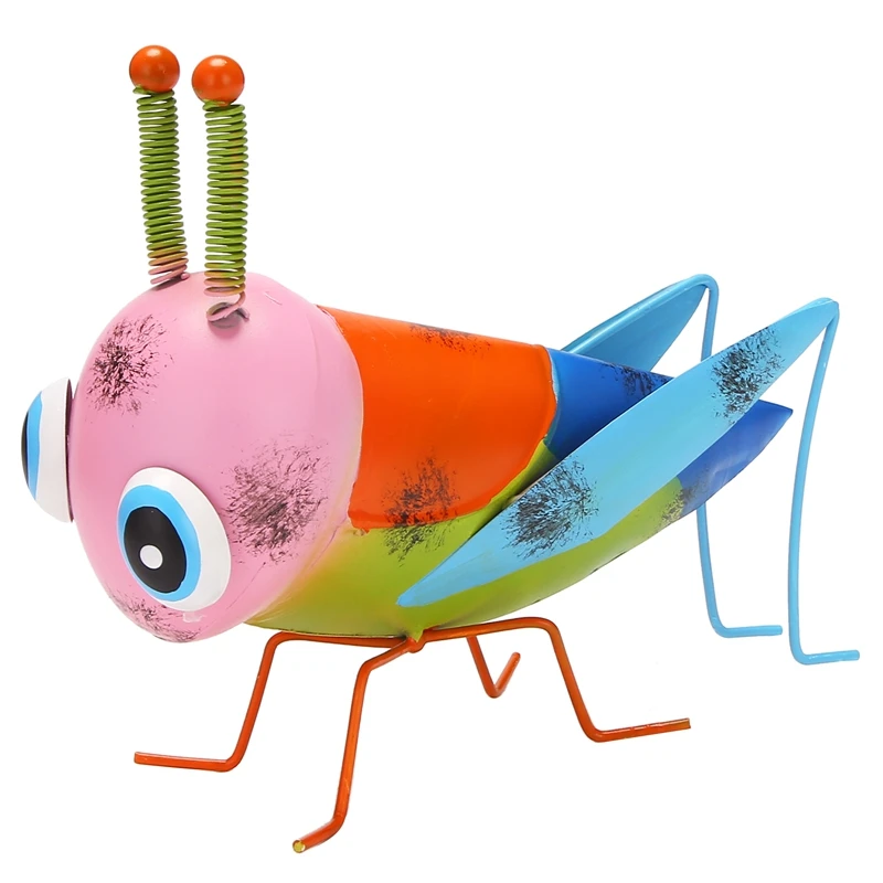 Металлический двор художественный сад фигурки кузнечика молится богомола