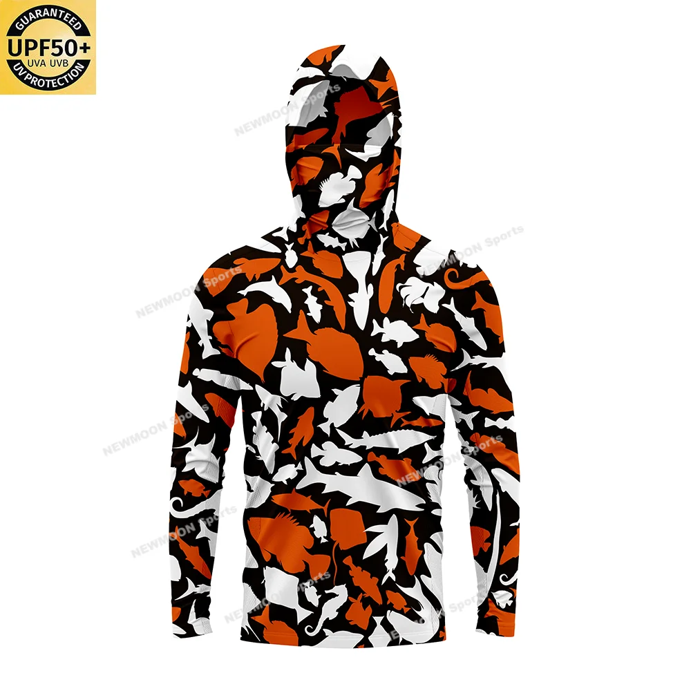 Мужская Уличная толстовка с защитой от солнца длинным рукавом