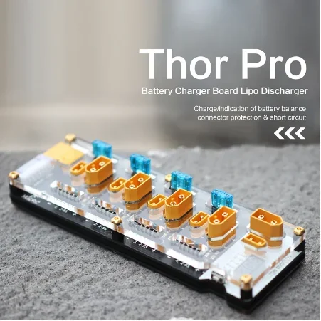 Устройство для балансировки литий-полимерных аккумуляторов HGLRC Thor PRO 40A XT60 XT30 2-6S