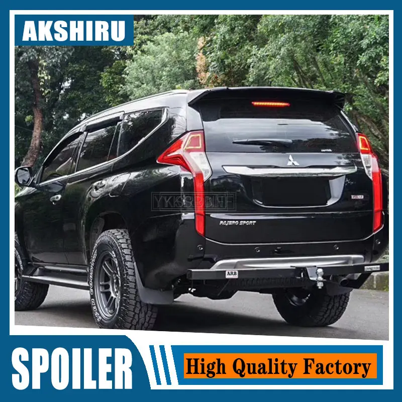 

Спортивный спойлер для Mitsubishi Pajero 2016 2017 2018, неокрашенный спойлер из АБС-пластика для заднего багажника, крыла хвоста, губа, украшение, 1 шт.