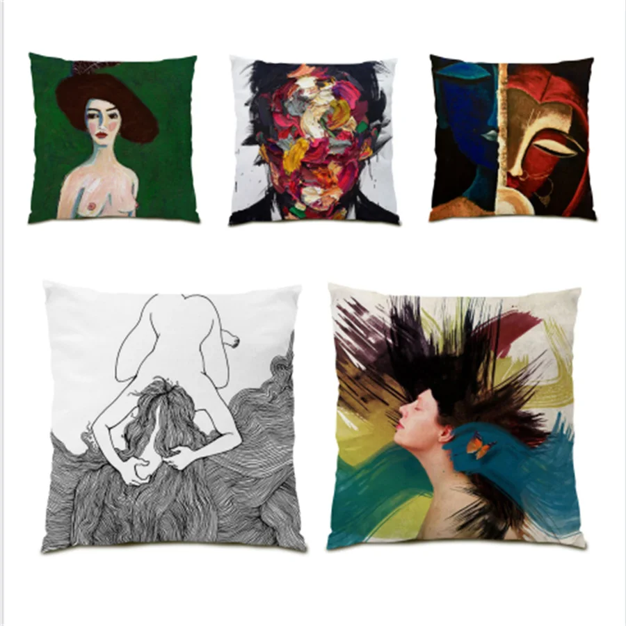 

Decoration Home Decor Polyester Velvet Fabric Pillow Covers Decorative Cushion Pillowcase 45x45 Art Cushions Covers Simple E0242