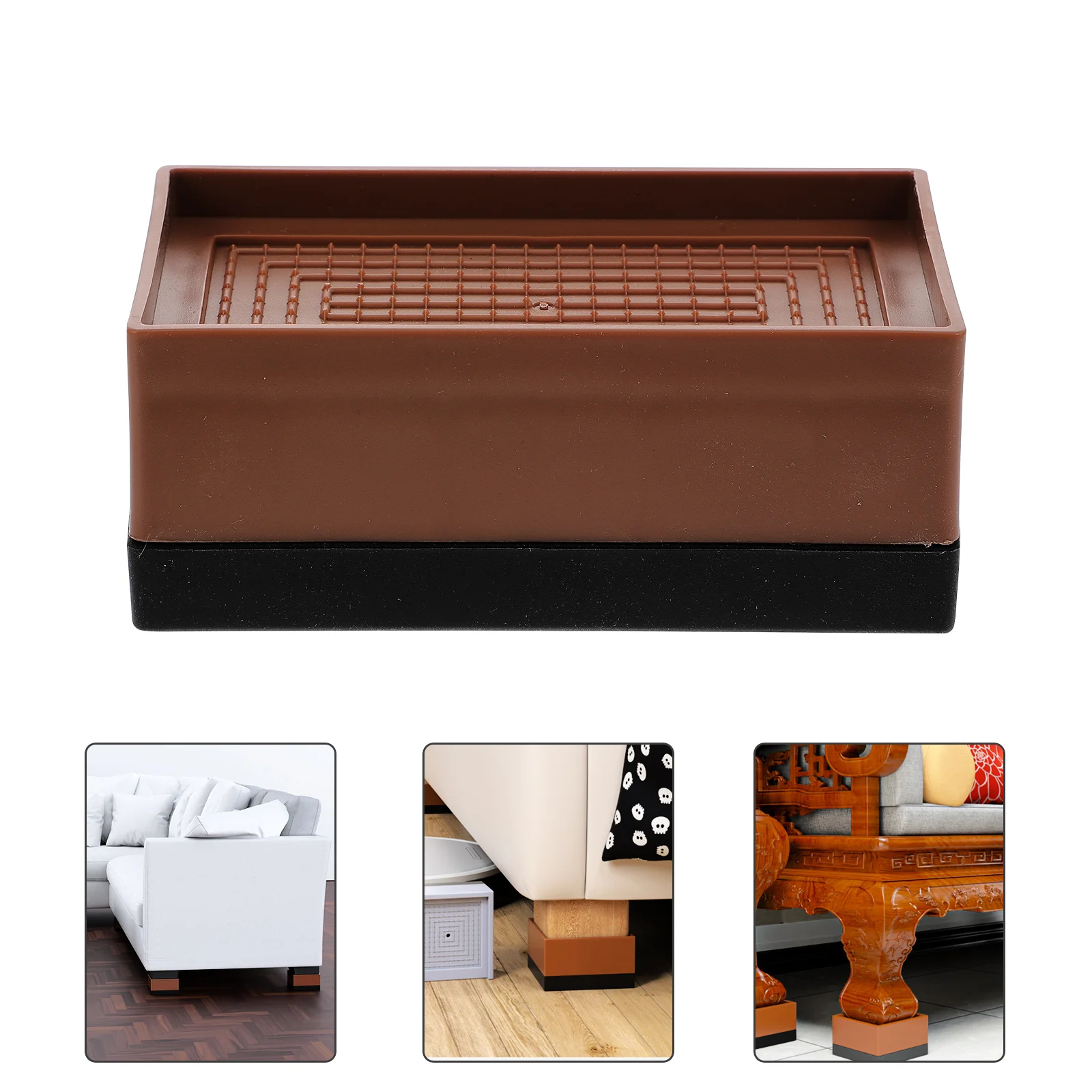 

Risers Furniture Pads Bed Table Machine Foot Washing Lifts Anti Sofalegs Vibration Desk Chair Lifterspad Couch Height