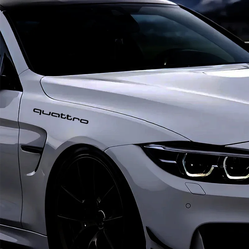 Для Audi Sline RS A3 A4 B8 8P 8V B6 A5 A6 C7 Q5 B9 B7 C6 A1 Q7 Q3 TT наклейки для украшения окна кузова