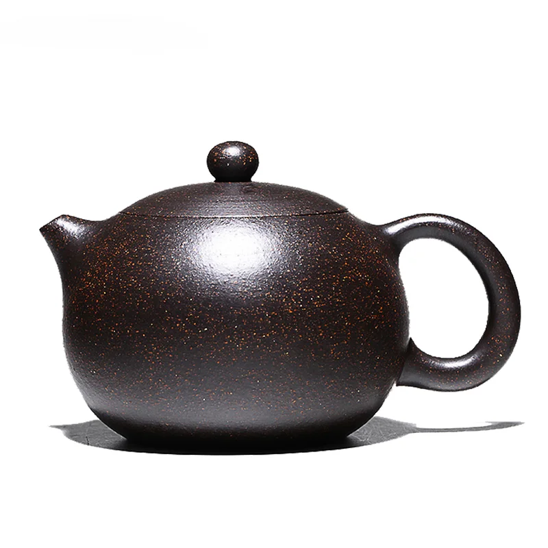 

Yixing Purple Clay Teapot Famous Handmade Ball Hole Filter Xishi Tea Pot Chinese Authentic Zisha Tea Set Kettle Customized Gifts