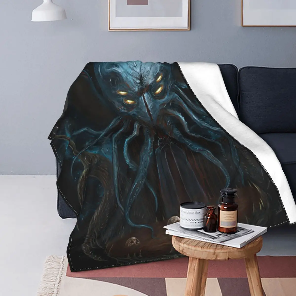 

Мягкое бархатное одеяло Lovecraft And Cthulhu Mythos для спальни