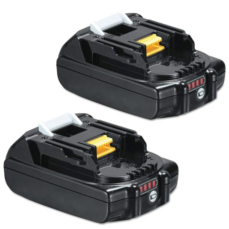 

BL1830 18V 3.0Ah Lithium-ion Rechargeable Battery Compatible with Makita BL1815 BL1830 BL1840 BL1850 BL1860 LXT400 Power Tools