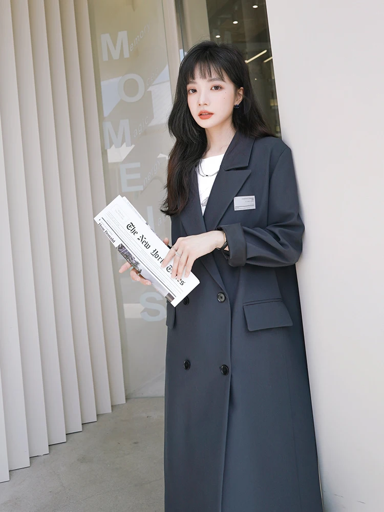 Женский плащ High Sense женское пальто 2024 новая корейская серия шикарный