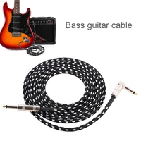 electric guitar cable wire cord 3m 6m no noise shielded bass cable for guitar amp amplifier cable musical instrument accessories
