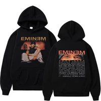 eminem anger management tour 2002 hoodie 90s vintage black fleece sweatshirts men women 2022 new fashion long sleeve pullover