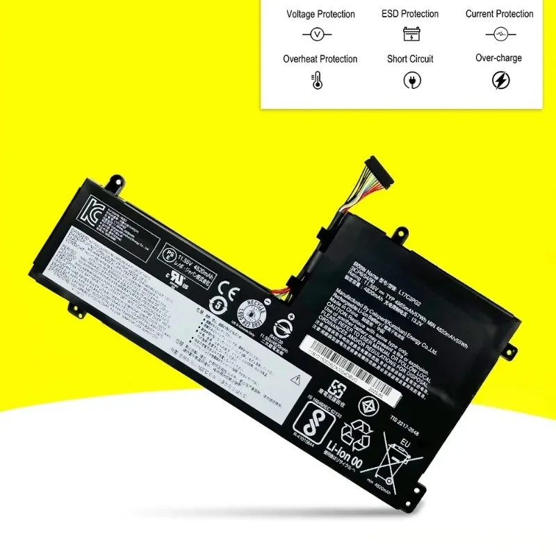 Аккумулятор для ноутбуков Lenovo Legion Y530-15ICH, Y540-15IRH, Y540-17IRH, Y730, Y740, Y7000, Y7000P серии 2019 года, 57 Вт·ч (модели L17C3PG2, L17M3PG2) (art.: 3920da2c80a42) - 3920da2c80a42