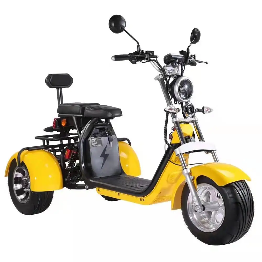 

Three wheels big tire adult tricycle citycoco 3 wheels electric scooter 1500w/2000w