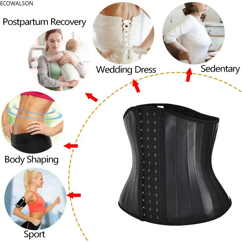 Тренажер для талии Корректирующее белье Латексный корсет Корсеты коррекции