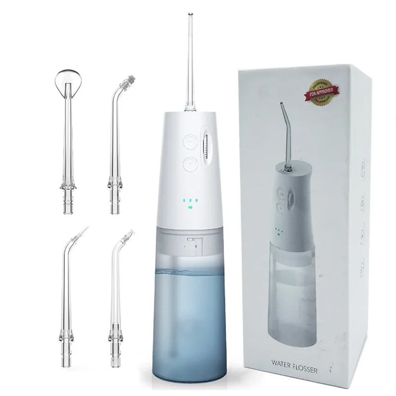 

Portable Oral Irrigator Oral Hygience Health Care Dental Teeth Whitening Water Flosser bucal tooth Cleaner waterpulse 300ML