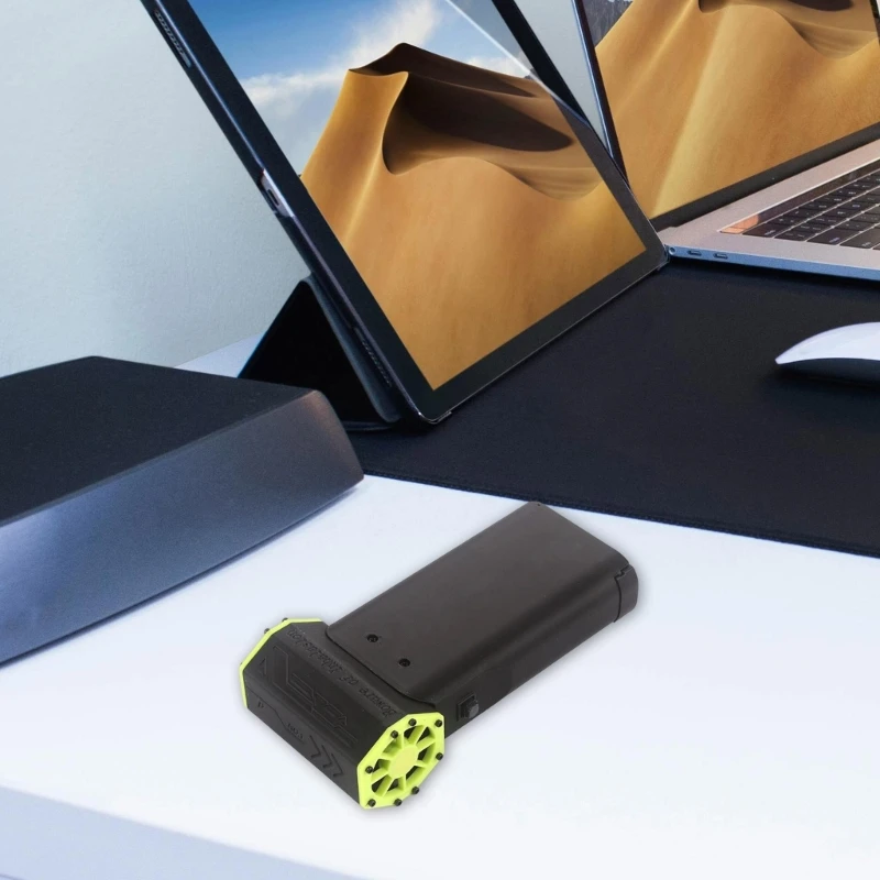 Электрический вентилятор мощный 130000 об/мин быстрая скорость 4000 мАч x 2