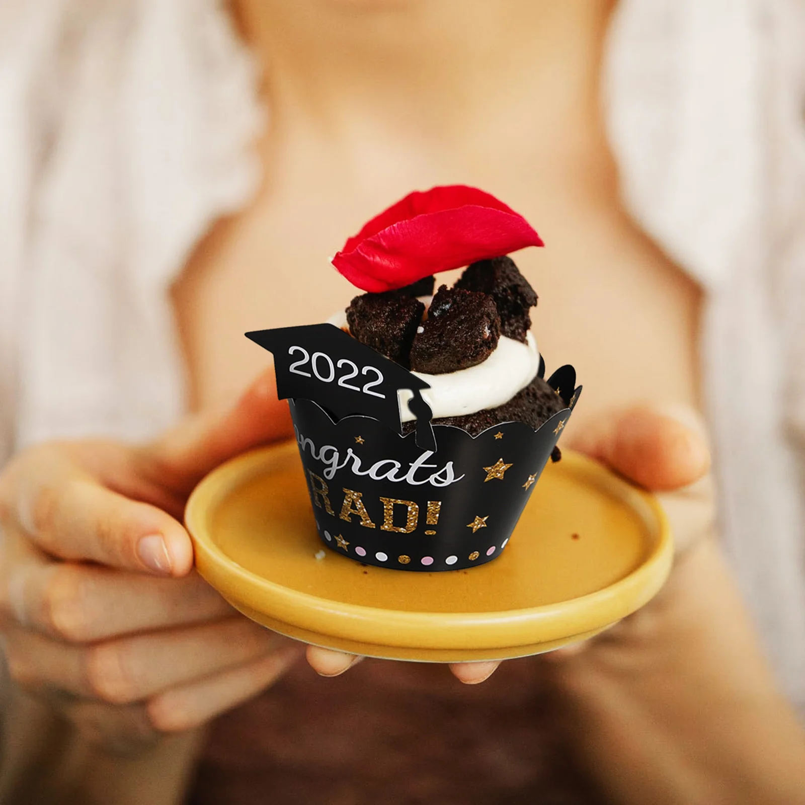 3 набора для выпускного торта искусственная бумага украшение хлебобулочных