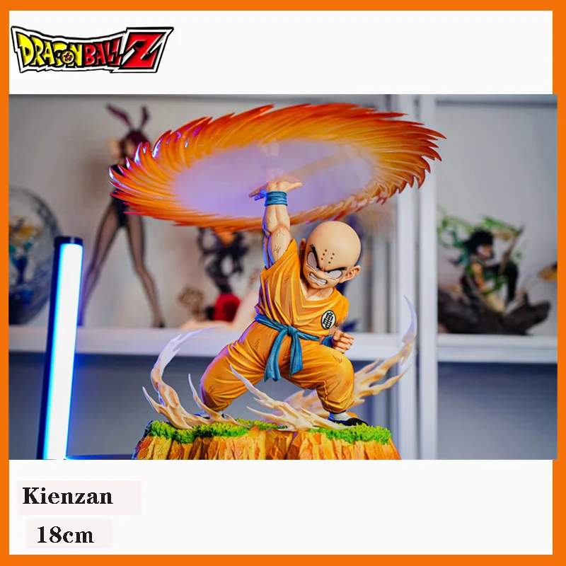 

18cm Pvc Dragon Ball Z Anime Figure Kuririn Kienzan Figurine Namek Kuririn Action Figure Collection Statue Doll Model Toy Gifts