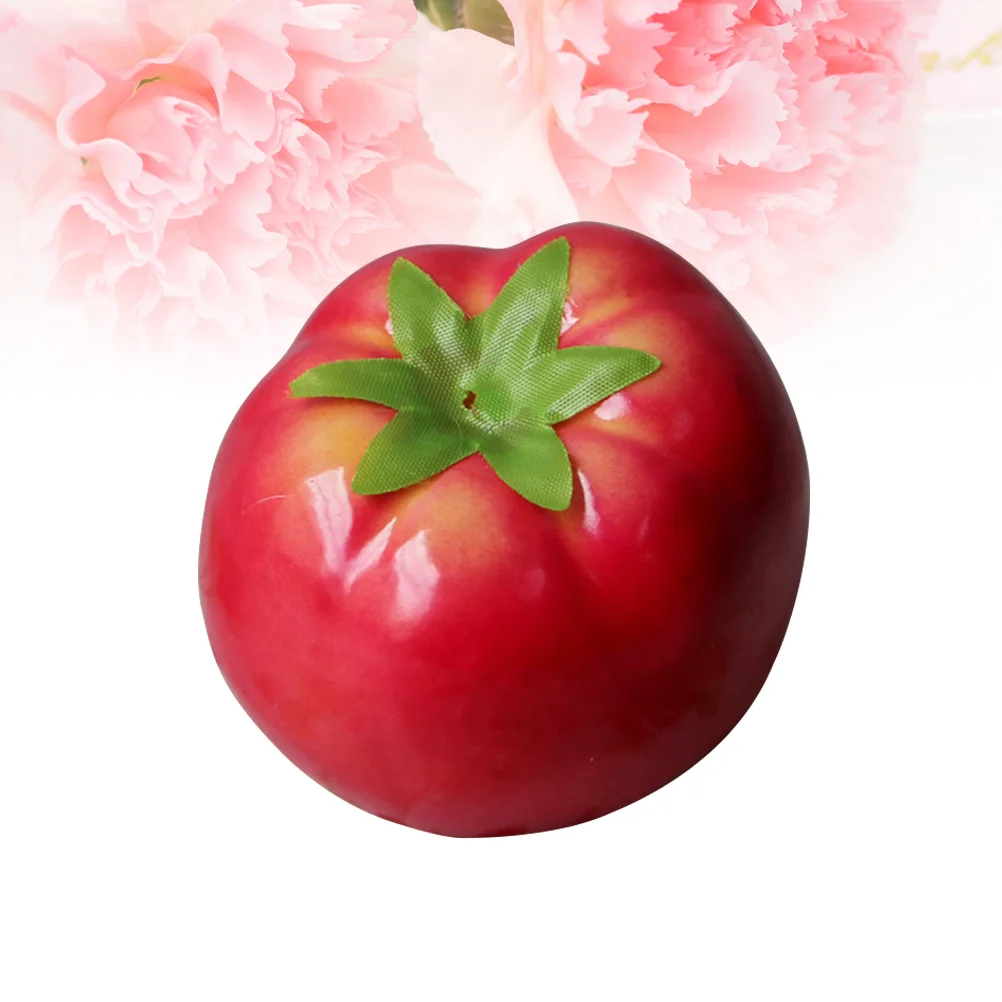 

Искусственные помидоры, овощи, Декор для дома, кухни, кабинета, 10 шт., Обучающие реквизиты для фотосъемки