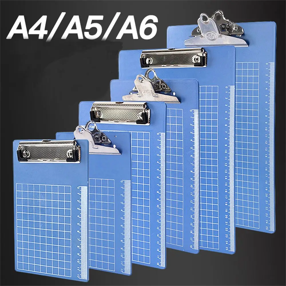 

Pads Paper Ticket Storage Collect Book File Folder A4 Document Holder Menu Bill Folder A4/A5/A6 Clipboard Writing Board Clip