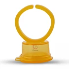 50 шт.пакет тату пигментные чернила, кольцевые чашки, держатель для клея для наращивания ресниц с фотоэлементом для перманентного макияжа