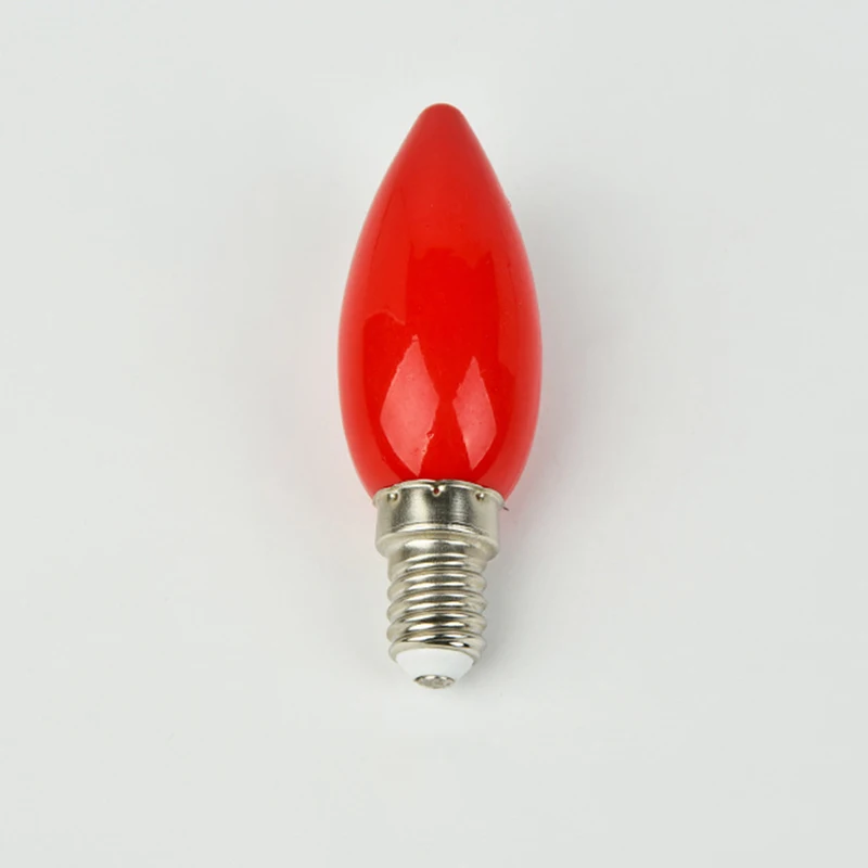 1 шт. светодиодная лампа алтаря E12/E14 красная свеча Будда храм декоративная из