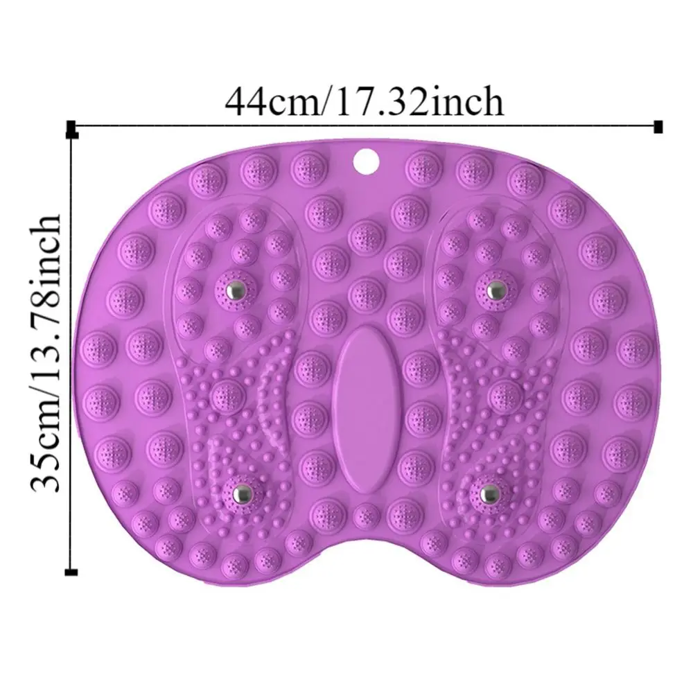 Магнитотерапевтический массажный коврик для ног противоскользящий креативный