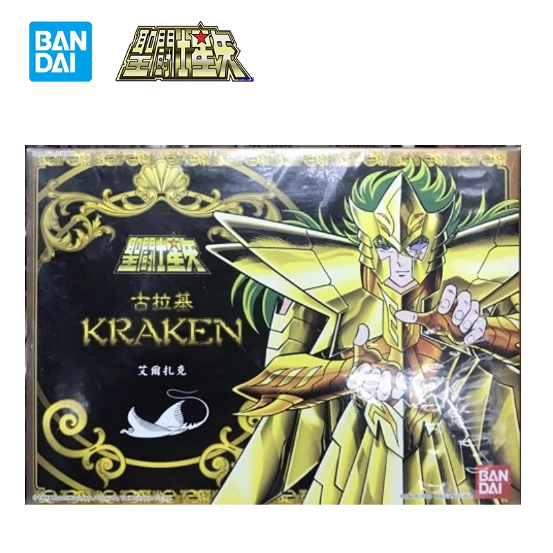 

Большая серия аниме Bandai Saint Seiya, морской истребитель, дьявол, рыба, чешуя, Кракен, Исаак, коллекция моделей ручной работы с принтом