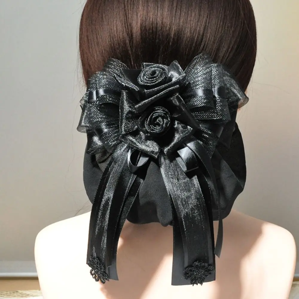 Классическая Резинка Для Волос С Цветочным Принтом И Бантом