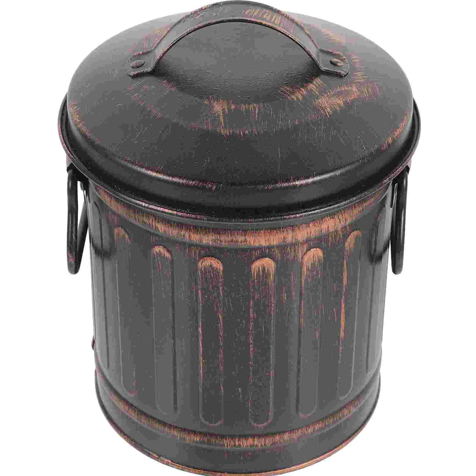 

Fireplace Ash Bucket Charcoal Barrel Outdoor BBQ Charcoal Holder Metal Garden Incinerator