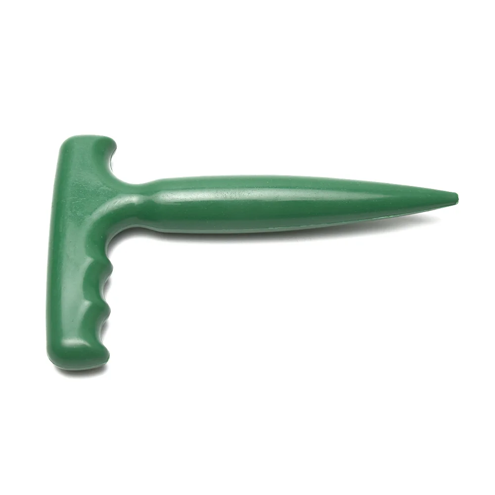 

Home Transplanting Durable Widger Green Garden Dibber Plastic Practical Portable Grip Solid Seedling Planting Tools