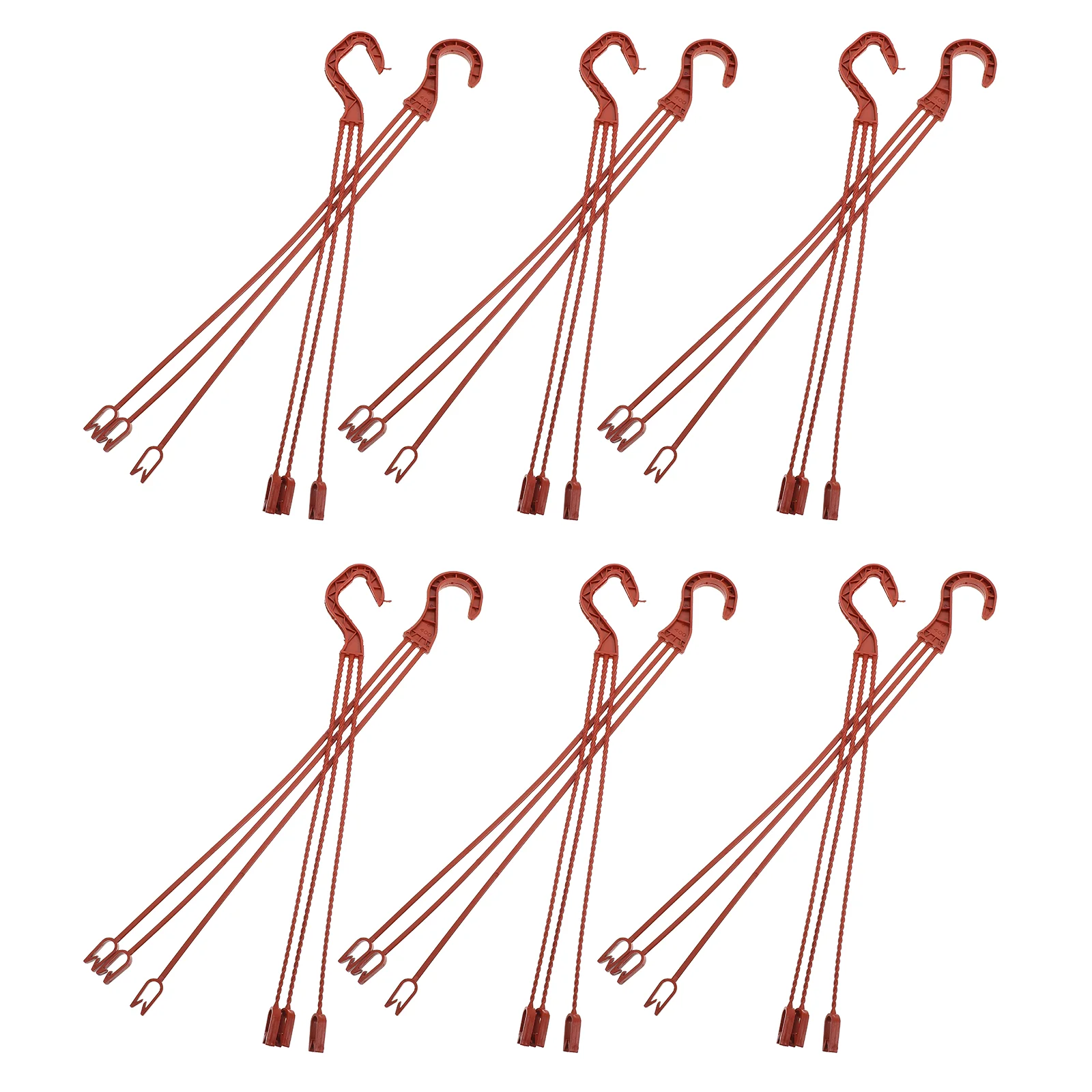 

Support Tool Hooks Garden Flower Stand Plastic Planter Flowerpot Hanging Potted Hangers