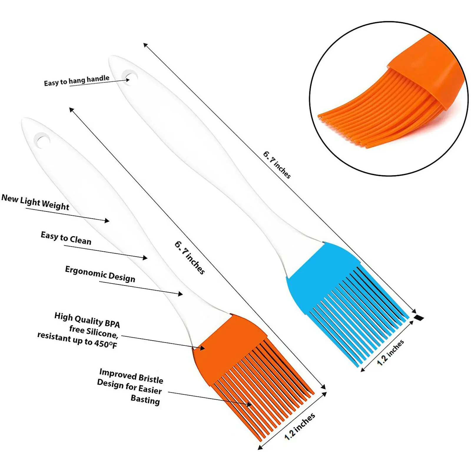 5 шт. медный коврик для барбекю и гриля инструменты уличный антипригарный выпечки