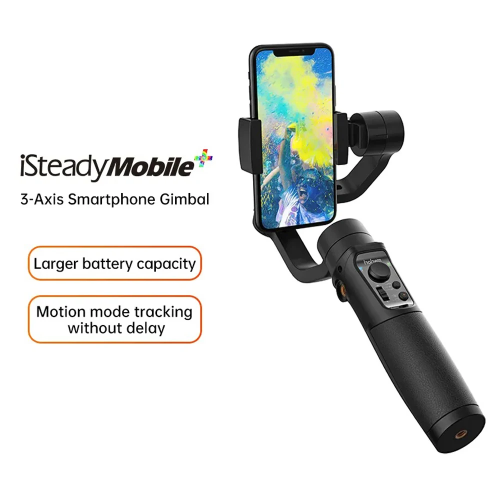 

Переносной стабилизатор iSteady Mobile Plus, 3 оси, для смартфонов Android и iPhone 13,12,11 PRO 2022, обновленная версия