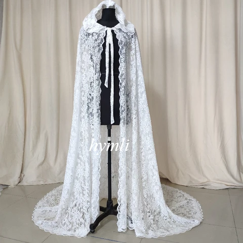 Hymli Кружевной плащ ivory