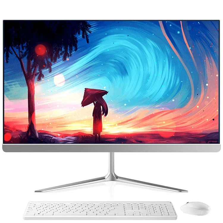 

AIWO Cheap Price All in One Computer 27 inch i7 PC Computer HD Graphics Core I3 i5 I9 Business Desktop PC AIO DDR4 1920x1280