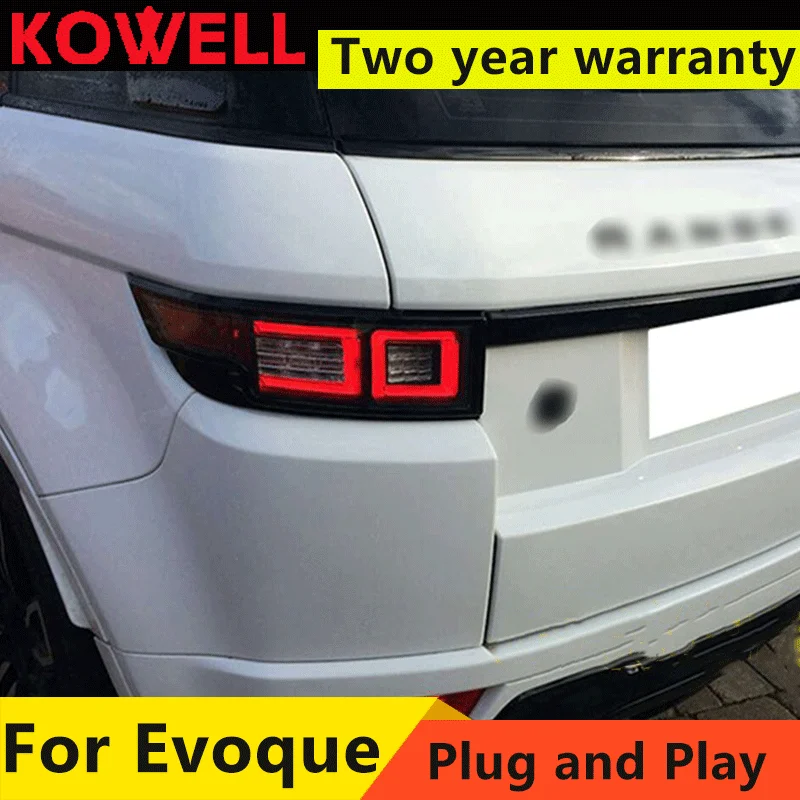 

Taillight assembly Car Styling for Land Rover Evoque 2012-2016 for Evoque rear light dedicated led taillight light