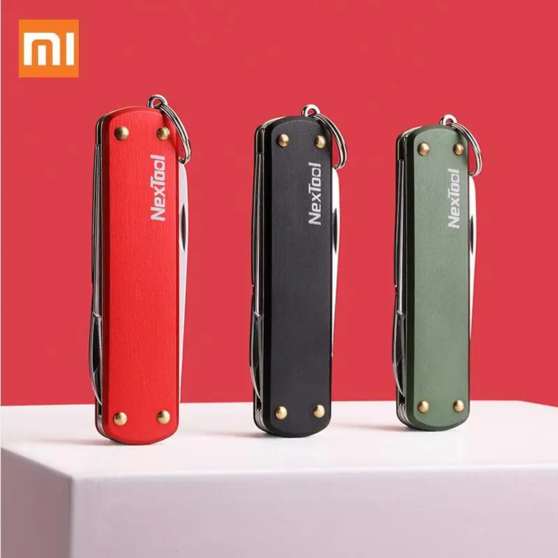 Многофункциональный мини-нож Xiaomi NexTool ножницы отвертка складной креативный