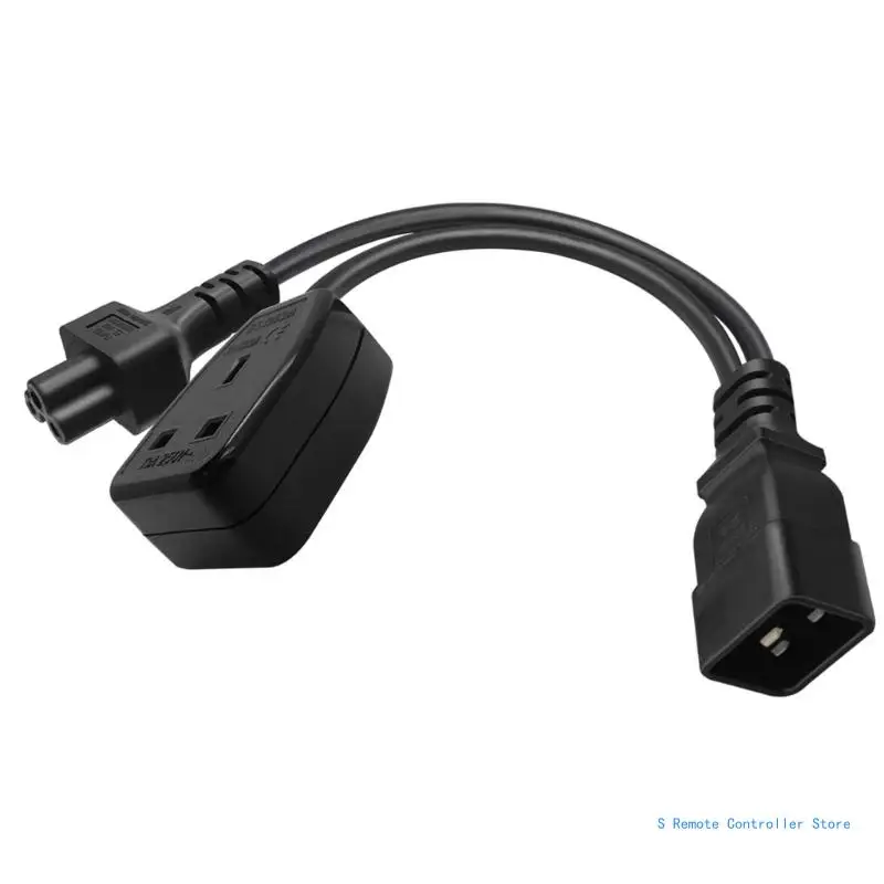 

BX0E 3-контактный разъем C20 на C5 + UK 13A Шнур-переходник Переходник «папа-мама» Провод